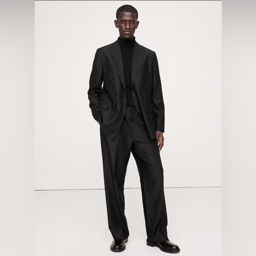 Banana Republic Men's Black Dress Pants